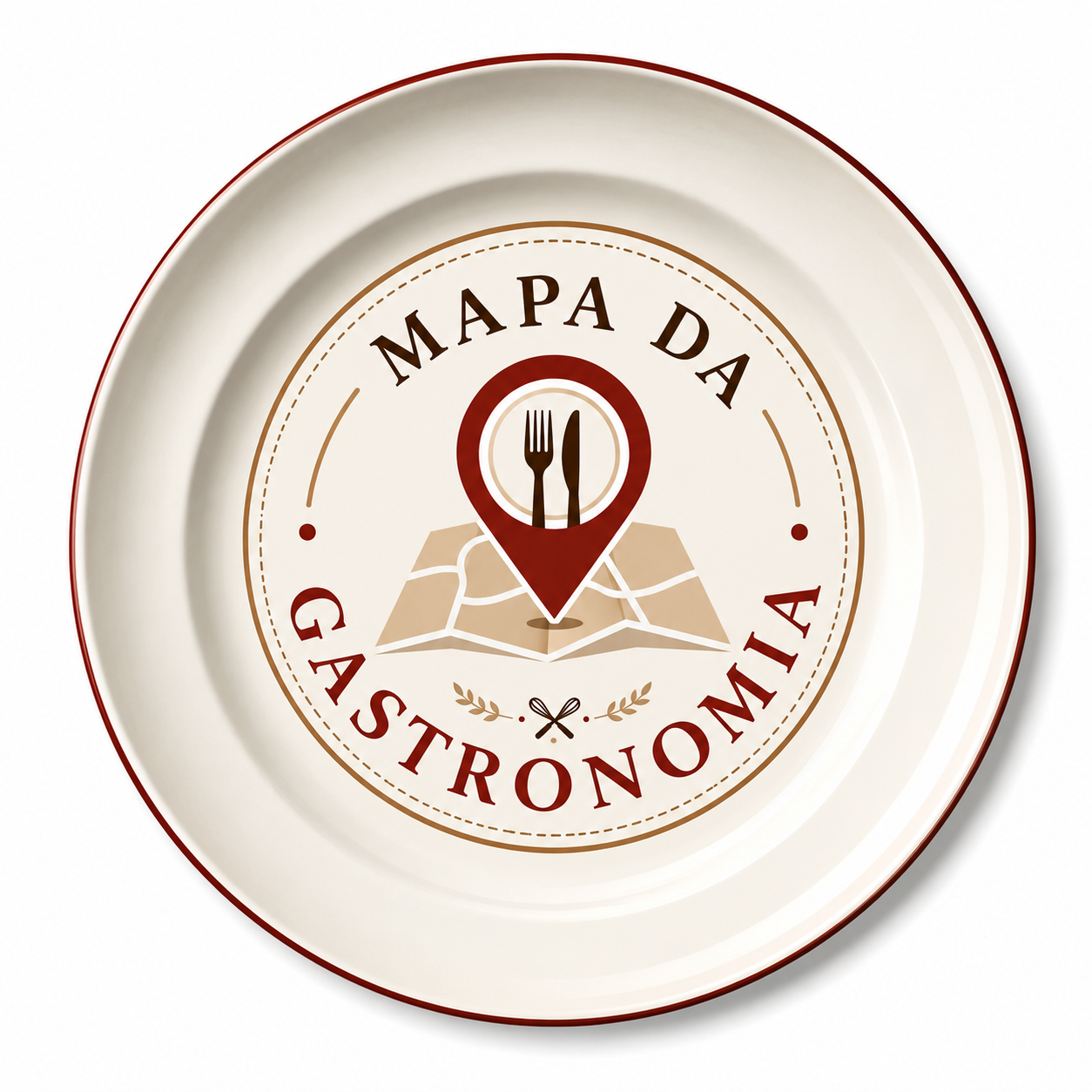 ChatGPT Image 23 de mai. de 2026, 15_59_40 Prato com logo Mapa da Gastronomia